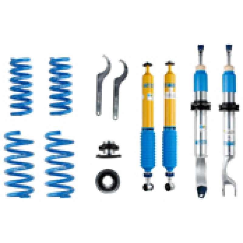 Bilstein B16 (PSS10) 15-17 Mercedes-Benz C300 4Matic L4 Front and Rear Performance Suspension System Coilovers Bilstein