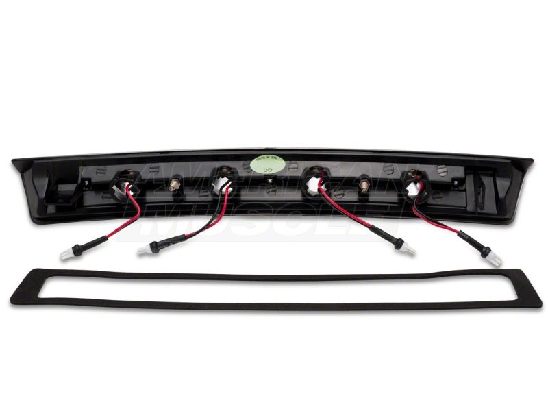 Raxiom 99-04 Ford Mustang Excluding 03-04 Cobra LED Third Brake Light- Chrome Brake Lights Raxiom