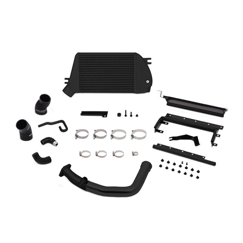 Mishimoto 2015 Subaru WRX Top-Mount Intercooler Kit - Powder Coated Black & Black Pipes Intercoolers Mishimoto