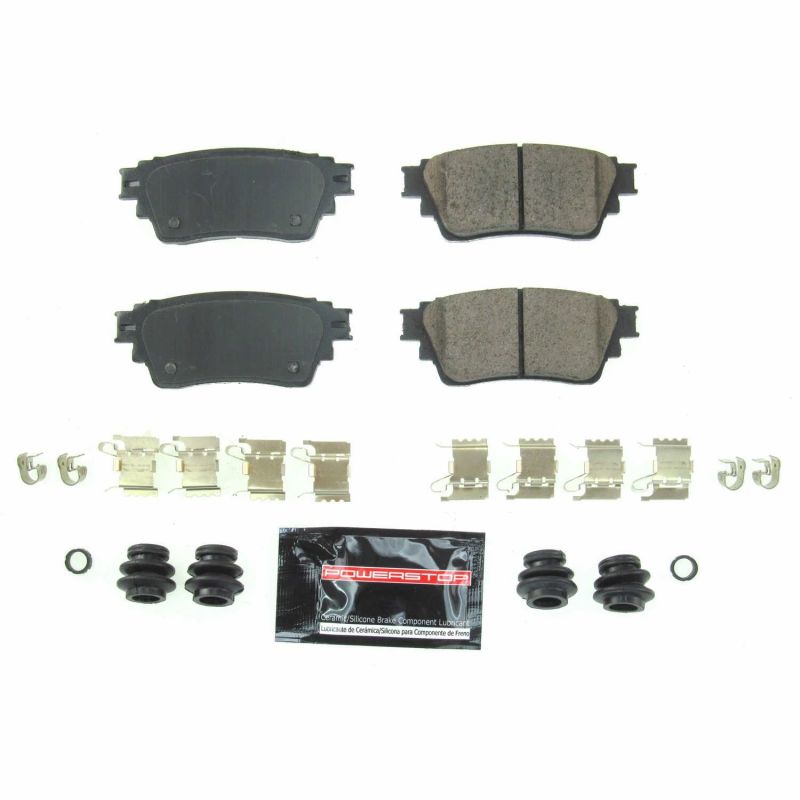 Power Stop 2019 Mitsubishi Eclipse Cross Rear Z23 Evolution Sport Brake Pads w/Hardware Brake Pads - Performance PowerStop