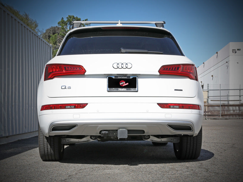 aFe MACH Force-Xp 17-21 Audi Q5 L4-2.0L (T) 3in to 2.5in Stainless Steel Cat-Back Exhaust System Catback aFe