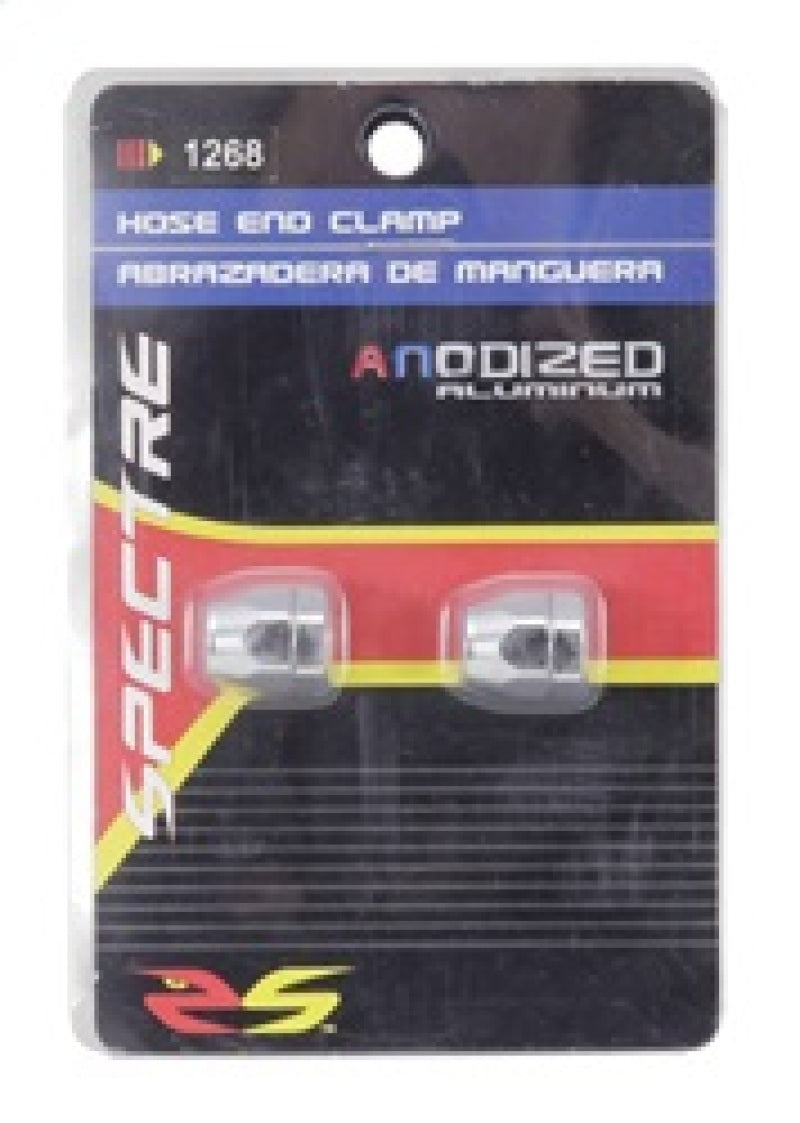 Spectre Magna-Clamp Hose Clamps 7/32in. (2 Pack) - Chrome Clamps Spectre