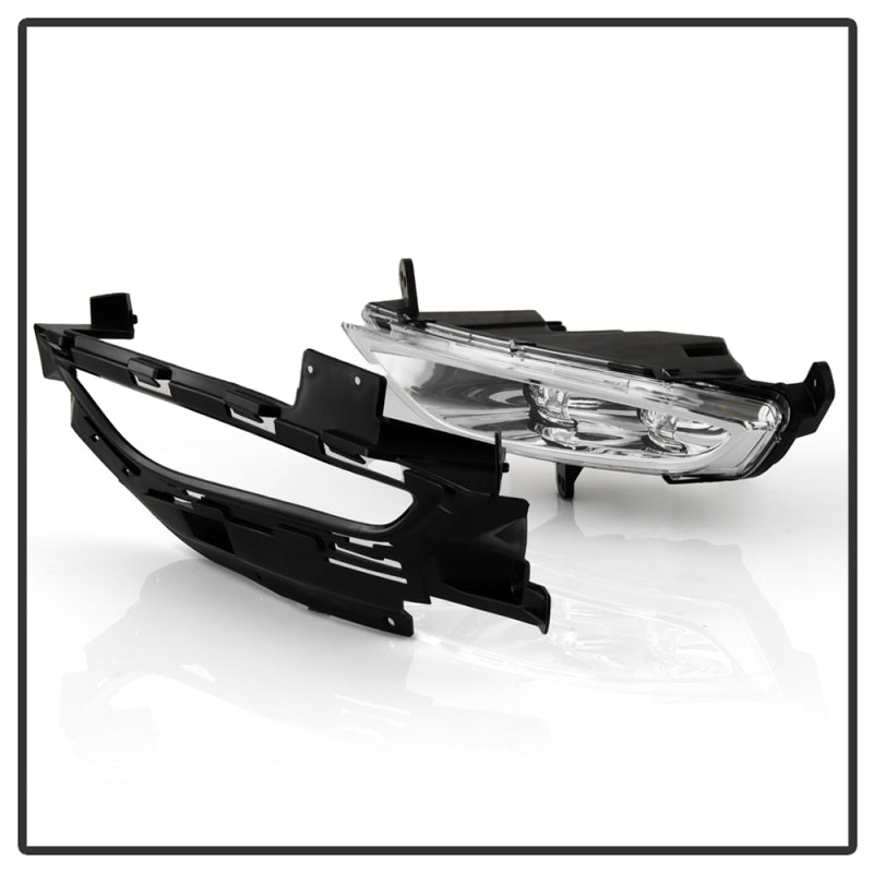 Spyder Chrysler 200 2015-2016 OEM Style Full LED Fog Lights W/Universal Switch- Clear Fog Lights SPYDER