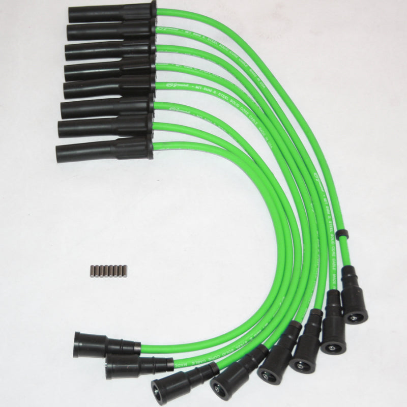 Granatelli 10-14 Ford 6.2L Green MPG Ignition Wires (Excl Coil Packs) Spark Plug Wire Sets Granatelli Motor Sports