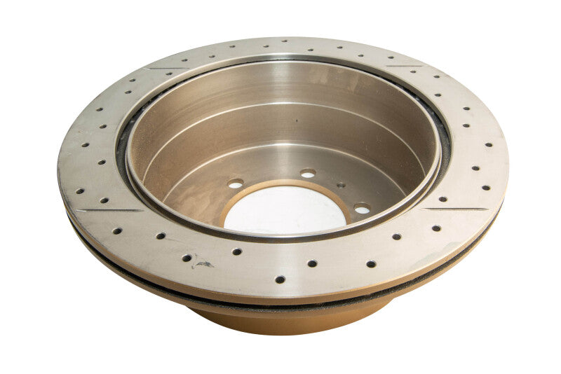 DBA 96-97 Lexus LX450 / 8/92+ Toyota Landcruiser Rear Drilled & Slotted Street Series Rotor Brake Rotors - Slot & Drilled DBA