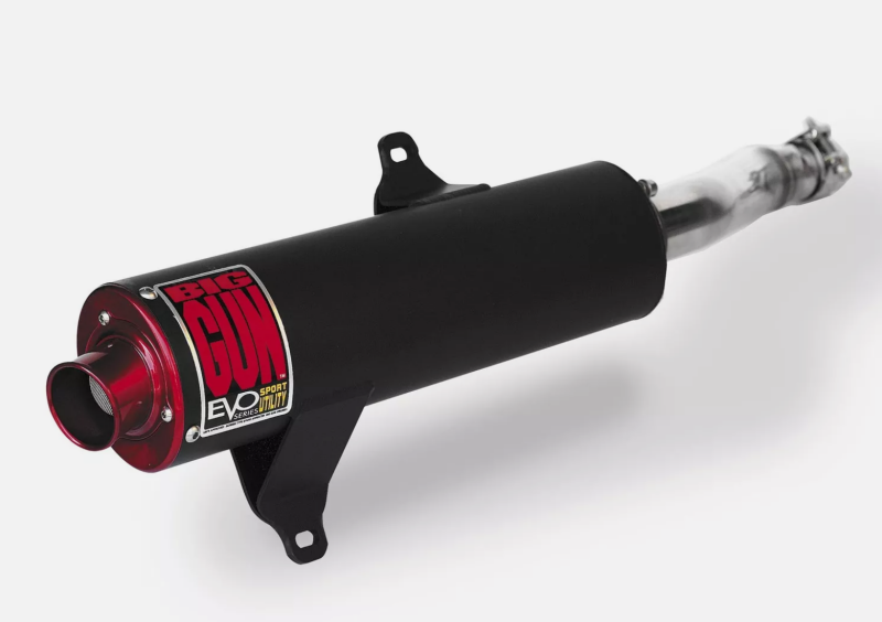 Big Gun 00-14 Honda RUBICON 500 ES EVO U Series Slip On Exhaust Powersports Exhausts Big Gun