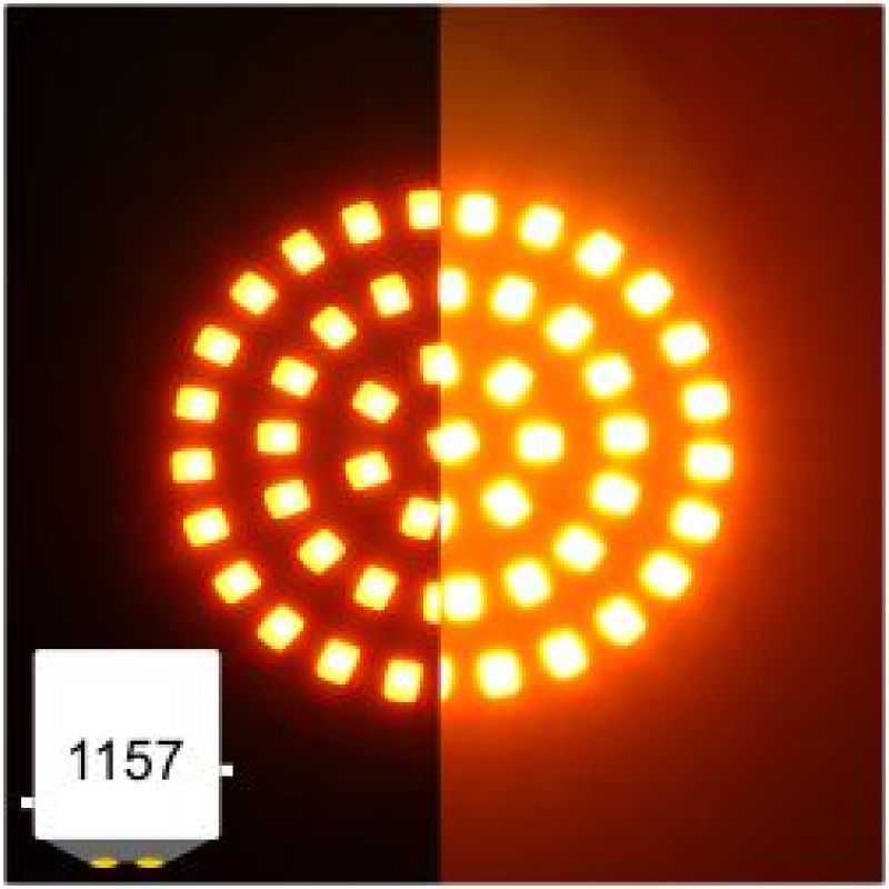 Letric Lighting Premium Bullet Style Insert 1157 Amber Light Accessories and Wiring Letric Lighting