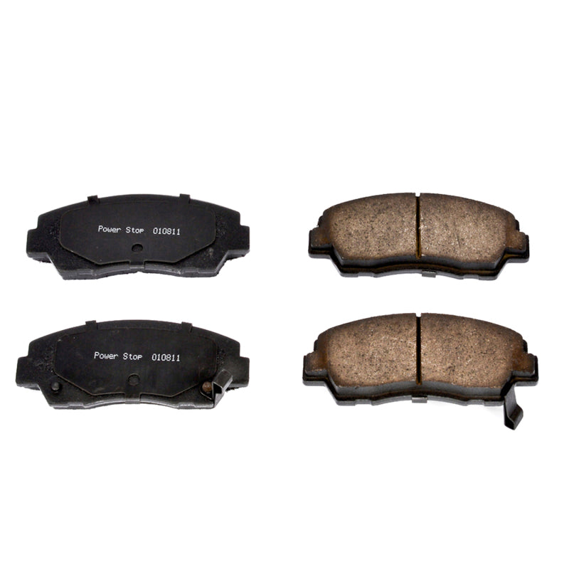 Power Stop 87-93 Mazda B2200 Front Z16 Evolution Ceramic Brake Pads Brake Pads - OE PowerStop
