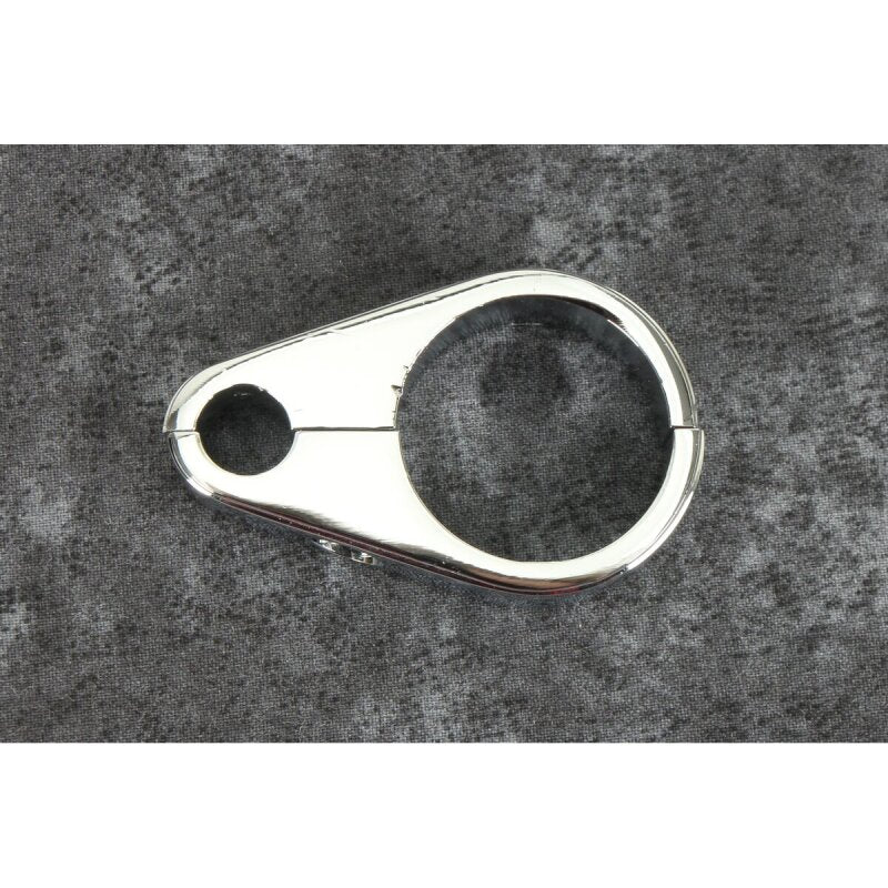 Bikers Choice 1 1/4 Inch Chrome Plain Clutch Cable Clamp Brake Hardware Bikers Choice
