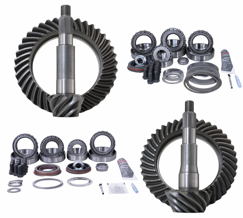 Revolution Gear & Axle 14-18 RAM 2500/3500 11.5in-9.25in Reverse Cut 4.10 Ratio Gear Package Differential Install Kits Revolution Gear & Axle