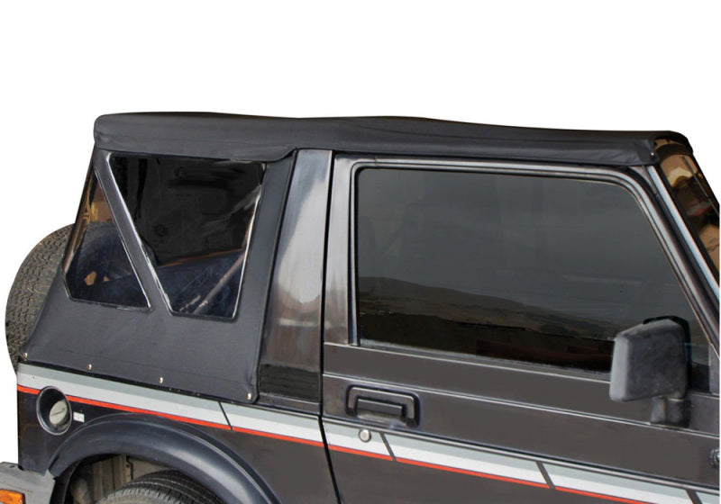 Rampage 1986-1994 Suzuki Samurai Soft Top OEM Replacement - Black Diamond Soft Tops Rampage