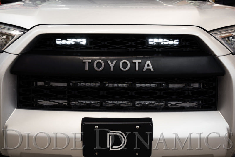 Diode Dynamics 14-21 Toyota 4Runner Stage Series SAE/DOT LED Lightbar Kit - Amber Driving Light Mounts Diode Dynamics
