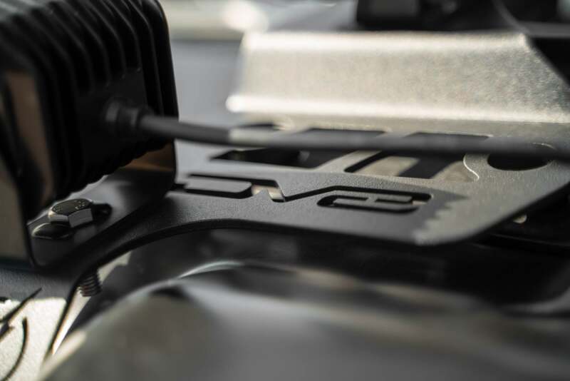 DV8 Offroad 21-23 Jeep Wrangler JL 4XE Dual Light Pod Mounts Light Mounts DV8 Offroad