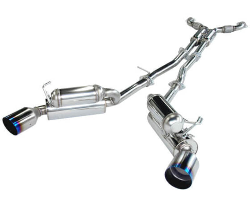 HKS 03-07 G35 Dual Hi-Power Ti Tip Catback Exhaust (SUS304 NO COATING) Catback HKS