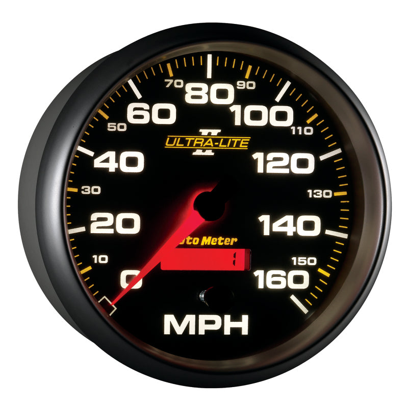 Autometer Ultra-Lite II 5 Inch 160 MPH FSE Programmable Speedometer Gauges AutoMeter