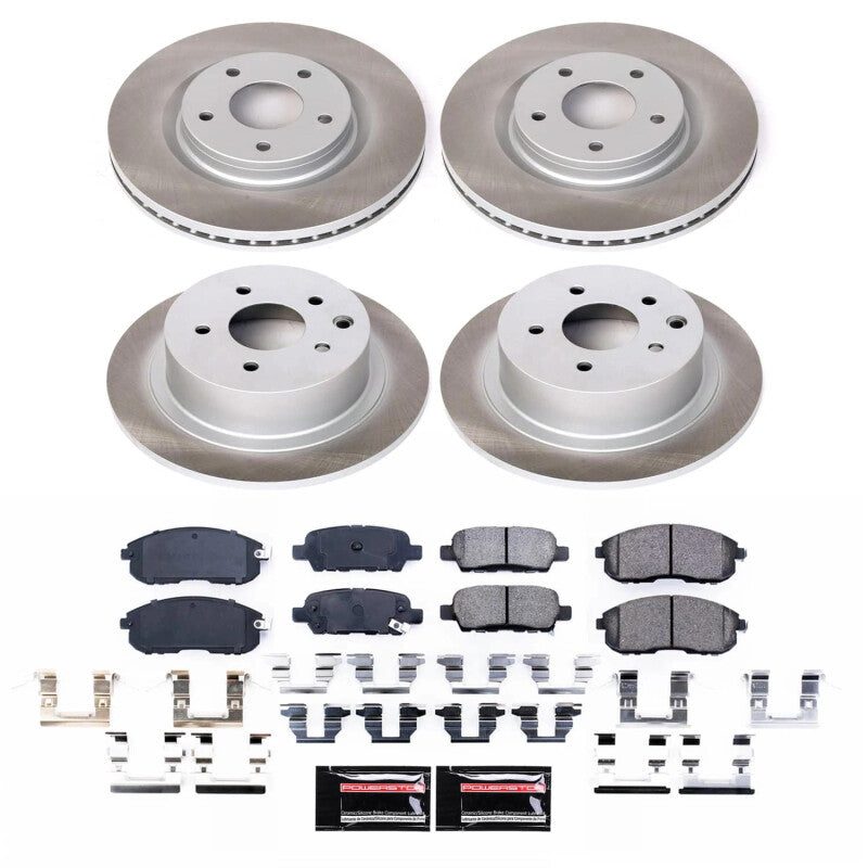 Power Stop 20-21 Kia Soul Front Z23 Evolution Brake Kit Brake Kits - Performance D&S PowerStop