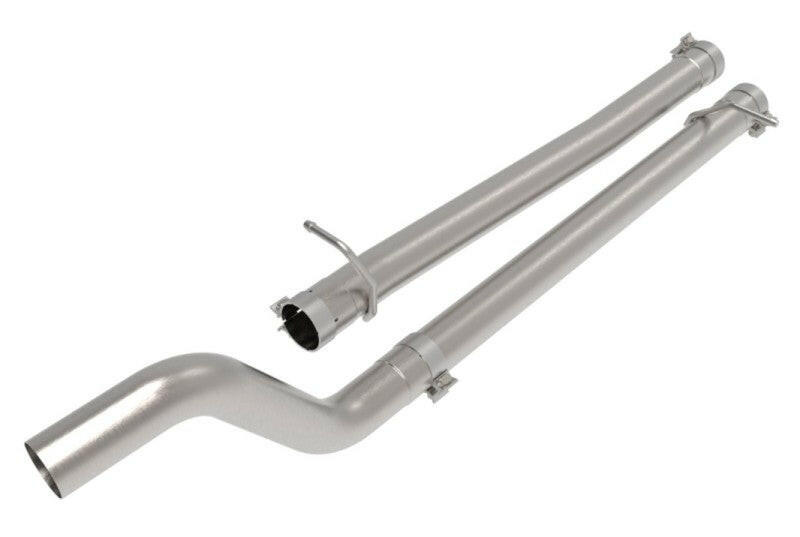 aFe Vulcan Series 3in 304 Stainless Steel Muffler Delete Pipe 2021 Ram 1500 TRX V8-6.2L (sc) Catback aFe