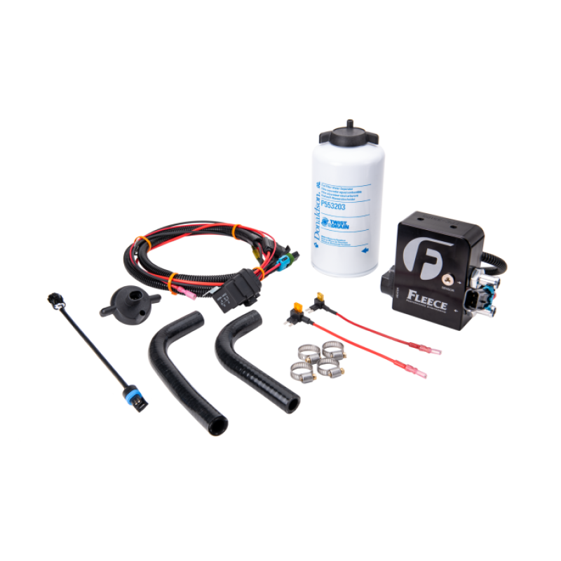 Fleece Performance 11-16 GM 2500/3500 Duramax Auxiliary Heated Fuel Filter Kit Fuel Filters Fleece Performance