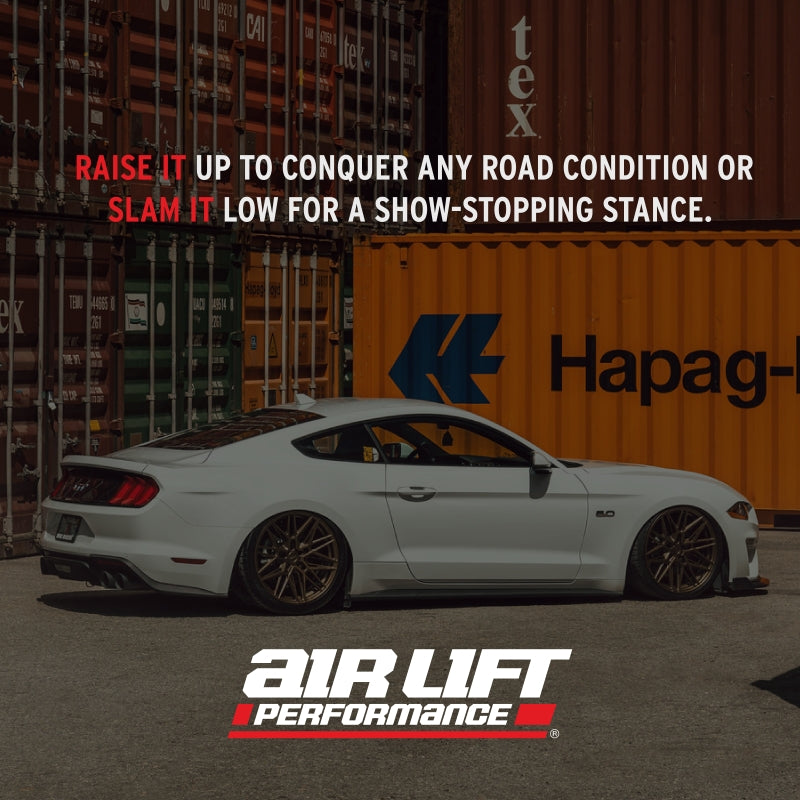 Air Lift Performance 15-23 Ford Mustang S550/24-25 S650 Air Suspension Front Kit Air Suspension Kits Air Lift