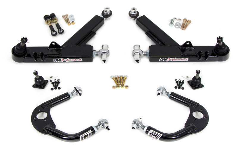 UMI Performance 93-02 GM F-Body A-Arm Kit Double Shear Mount Boxed Lower + Adj Upper Control Arms UMI Performance