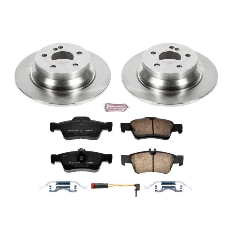 Power Stop 14-16 Mercedes-Benz E250 Rear Autospecialty Brake Kit Brake Kits - OE PowerStop