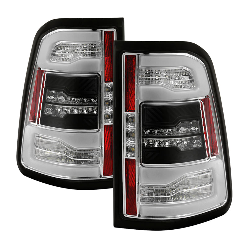 Spyder Dodge Ram 19-20 LED Tail Light Chrome ALT-YD-DR19HAL-SEQ-C Tail Lights SPYDER