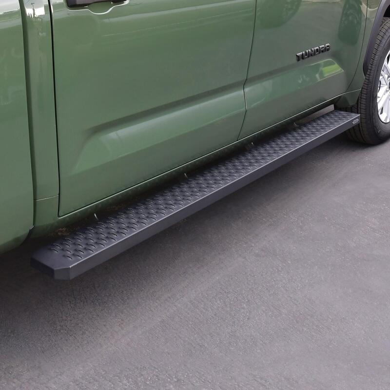 Westin Grate Steps Running Boards 90 in - Textured Black Running Boards Westin