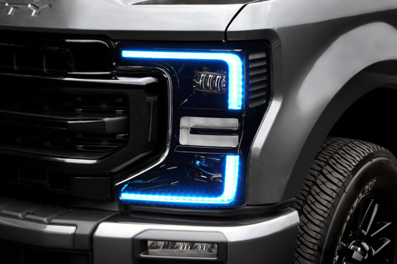 Oracle 2022 Ford F250/350 Super Duty Dynamic ColorSHIFT Headlight DRL Kit w/Switchback Headlights ORACLE Lighting