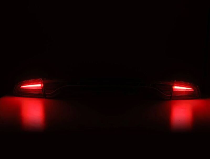 AlphaRex 15-23 Dodge Charger NOVA-Series Prismatic LED Tail Lights Black Tail Lights AlphaRex