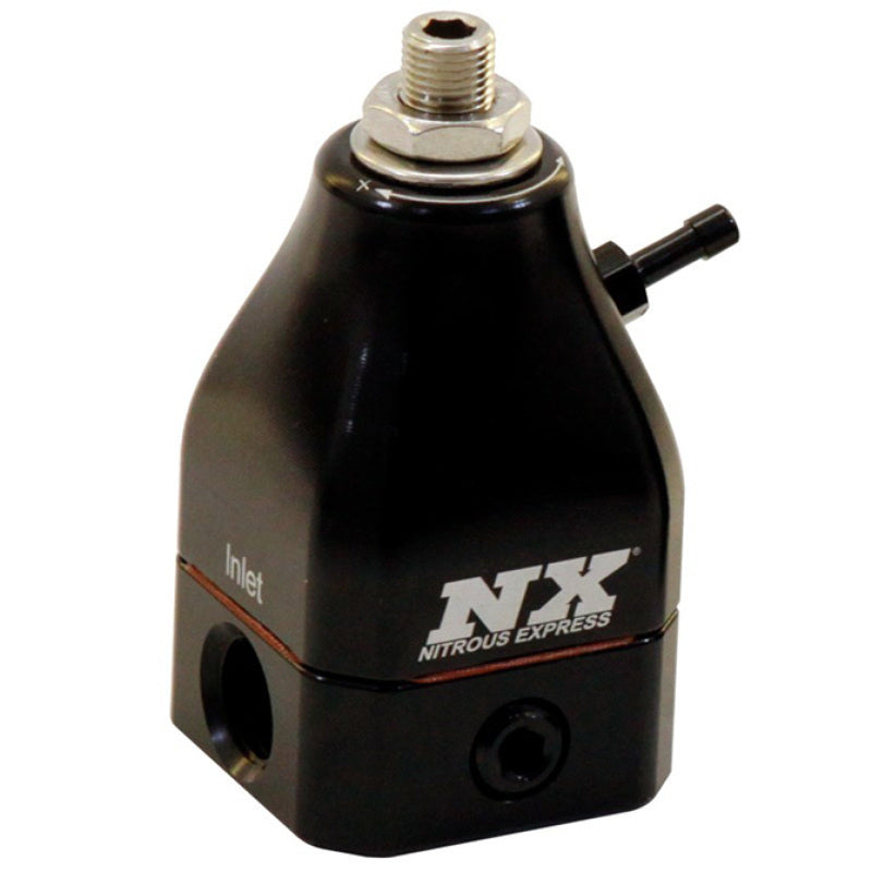 Nitrous Express NX Billet Fuel Pressure Regulator Bypass Style 30-100 PSI Fuel Pressure Regulators Nitrous Express