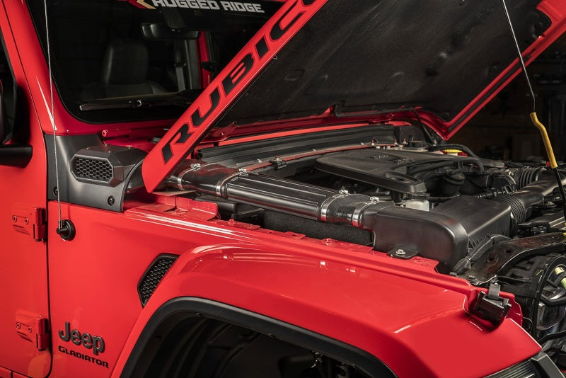 Rugged Ridge AmFib Low/High Mount Snorkel System 18-20 Jeep Wrangler JL 2020 JT Air Intake Components Rugged Ridge