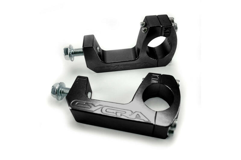 Cycra 08+ Pro Taper/Renthal Fatbar/Neken U Clamp - Black Hand Guards Cycra