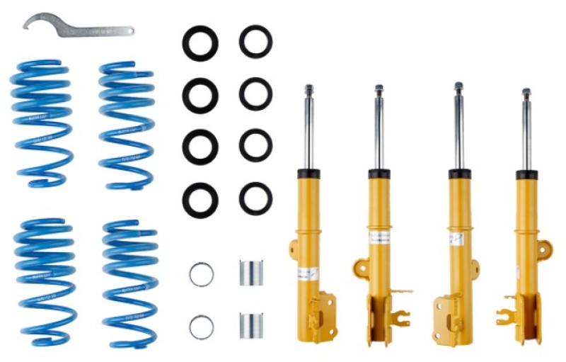 Bilstein B14 (PSS) 16-19 Fiat 500X 4WD Front & Rear Performance Suspension Coilovers Bilstein