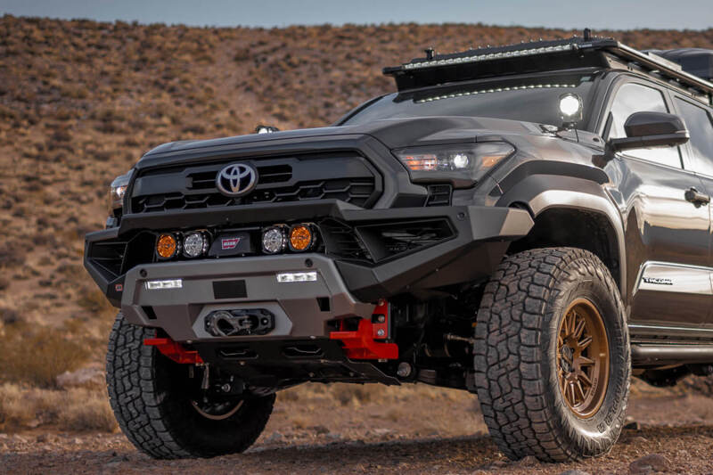 ARB 2024+ Toyota Tacoma Zenith Winch Bar - TXT Black Bull Bars ARB