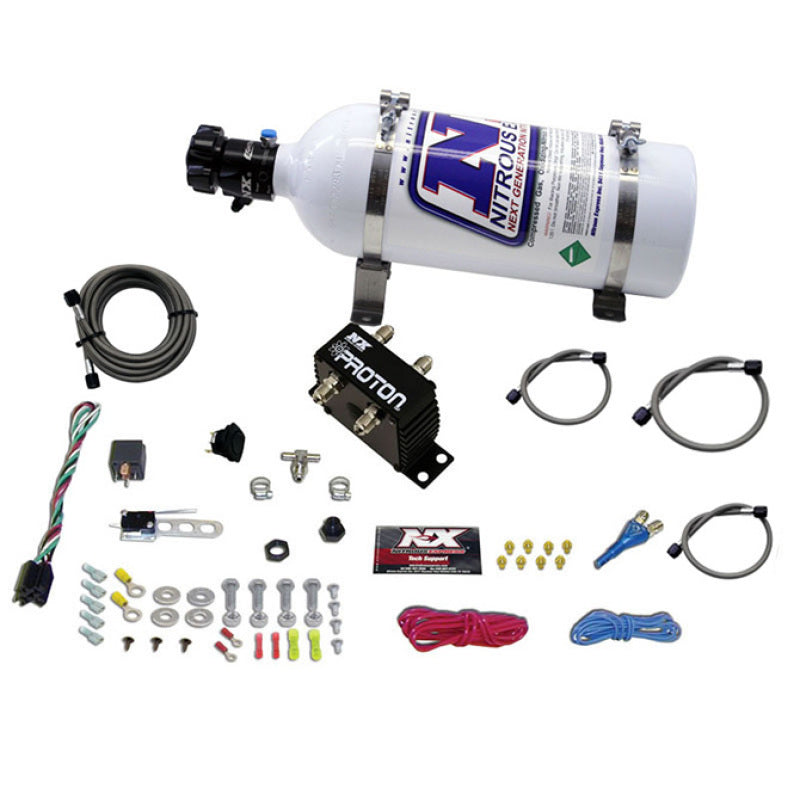 Nitrous Express Proton Plus Nitrous Kit w/5lb Bottle Nitrous Systems Nitrous Express