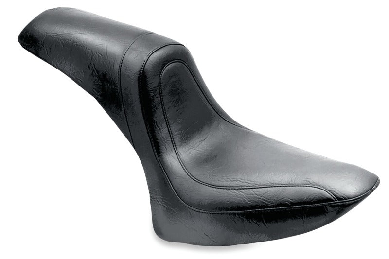 Mustang 84-06 Harley Standard Rear Tire Fastback 1PC Seat - Black One-Piece Motorcycle Seats Mustang Motorcycle