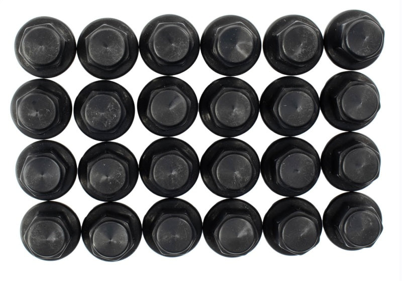 Ford Racing M14 x 1.5 Black Lug Nut - Set of 24 Lug Nuts Ford Racing
