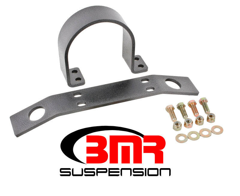 BMR 04-06 GTO Driveshaft Safety Loop - Black Hammertone Driveshaft Loops BMR Suspension