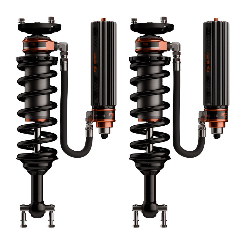 Fox 2024+ Ford F150 Supercrew 3.2 Factory Race Live Valve Front Coilover - 2-2.5in Lift Coilovers FOX