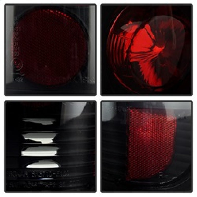 Spyder Ford F150 Styleside 97-03/F250/350/450/550 Euro Style Tail Lights Blk Smke ALT-YD-FF15097-BSM Tail Lights SPYDER