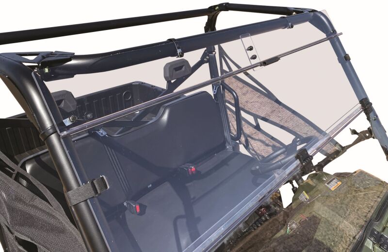 QuadBoss 2013 Polaris Ranger Crew 800 Windbreak Folding Windshield Windshields QuadBoss