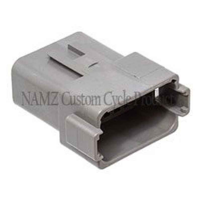 NAMZ Deutsch DT Series 12-Wire Receptacle & Wedgelock - Gray (HD 72129-94GY) Wiring Connectors NAMZ