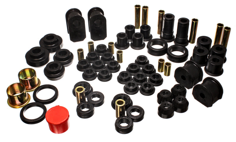 Energy Suspension 91-94 Ford Explorer 4WD Black Hyper-flex Master Bushing Set Bushings - Full Vehicle Kits Energy Suspension