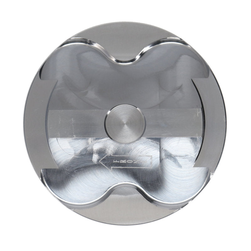 Manley 2018+ Ford Coyote 5.0L DOHC +1cc Dish 3.672in Bore 11:1 CR Platinum Extreme Duty Piston Set Piston Sets - Forged - 8cyl Manley Performance