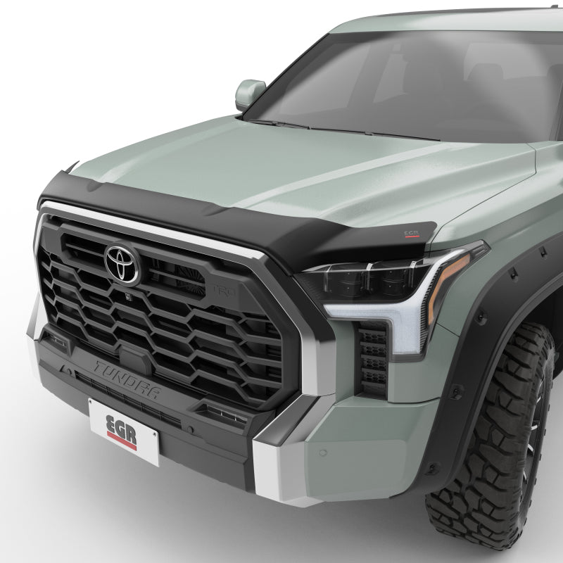 EGR 22-23 Toyota Tundra Superguard Hood Shield - Matte Black Hood Deflectors EGR