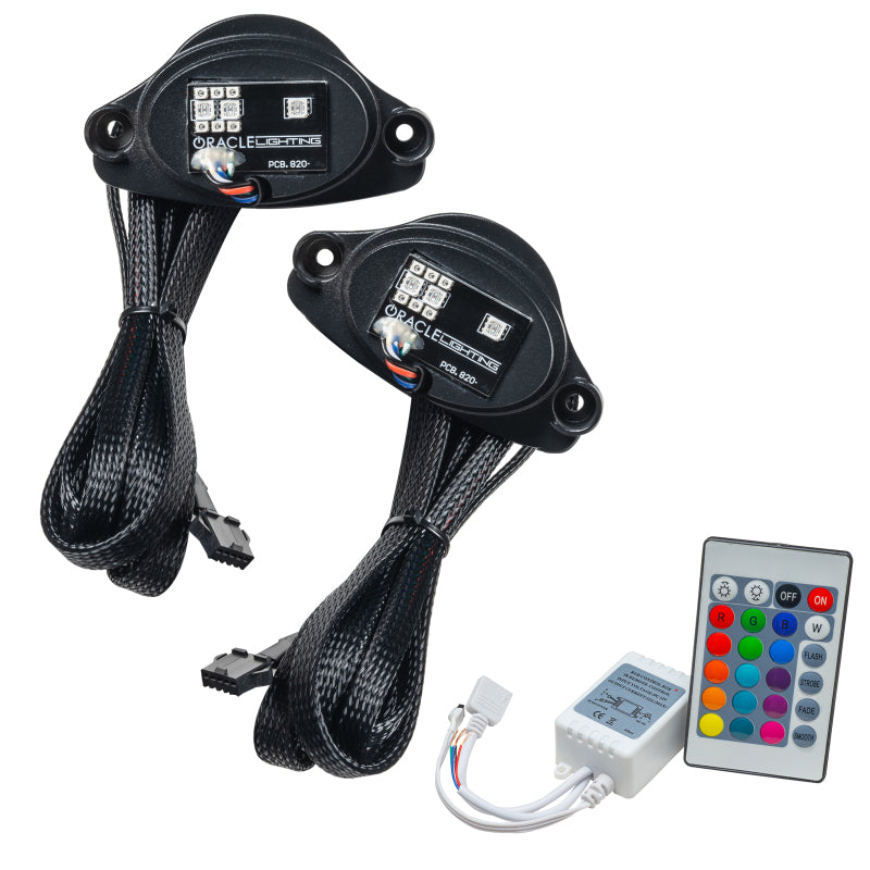 Oracle 20-21 Chevy Corvette C8 RGB+A Headlight DRL Kit - ColorSHIFT w/ Simple Controller Headlights ORACLE Lighting