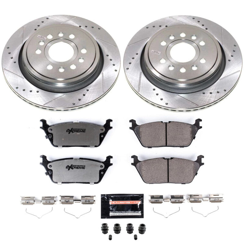 Power Stop 22-23 Jeep Grand Wagoneer Rear Z36 Truck & Tow Brake Kit Brake Kits - Performance D&S PowerStop