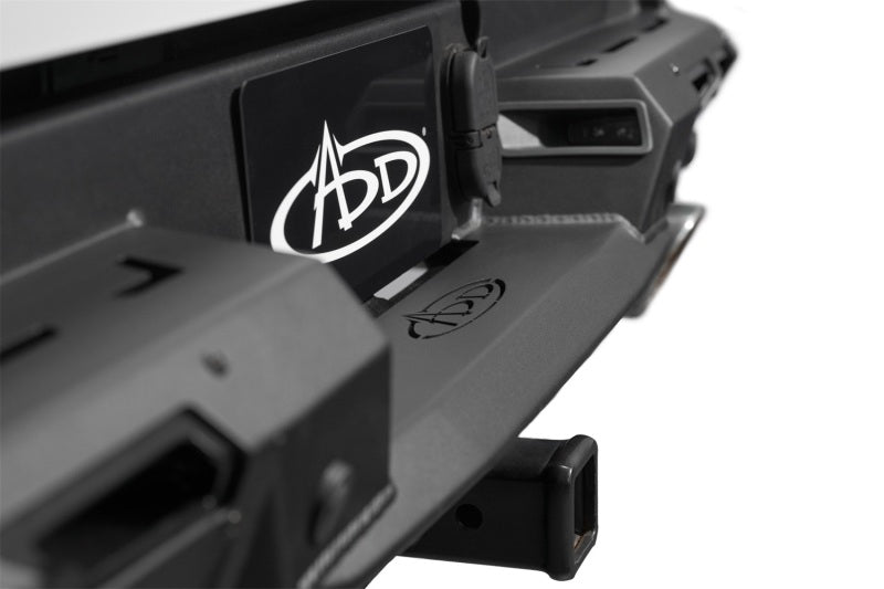 Addictive Desert Designs 19-24 RAM 1500 Black Label Rear Bumper Bumpers - Steel Addictive Desert Designs