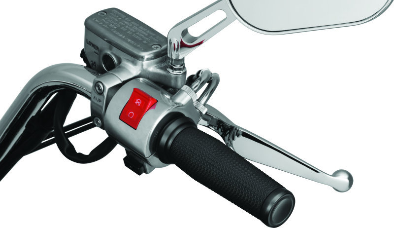 Kuryakyn Thresher Grip Metric Black Grips Kuryakyn