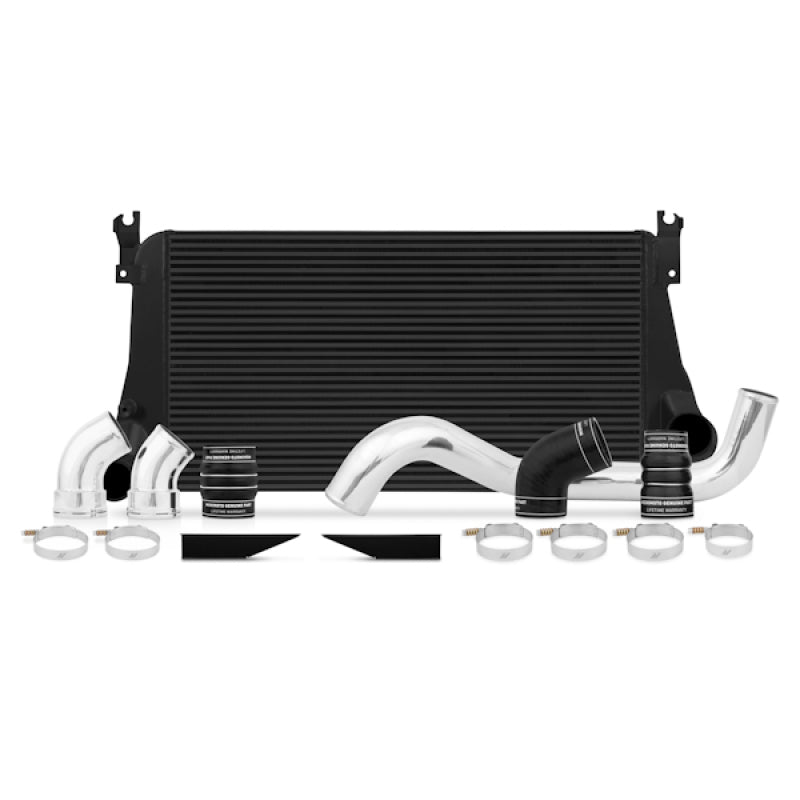 Mishimoto 06-10 Chevy 6.6L Duramax Intercooler Kit w/ Pipes (Black) Intercooler Kits Mishimoto